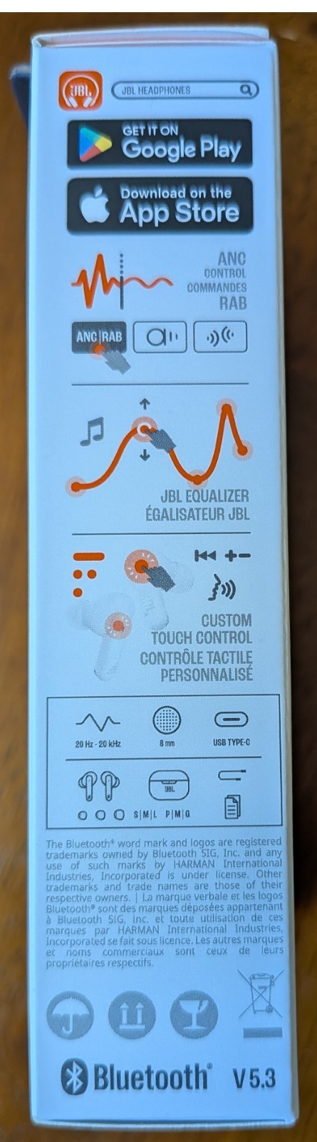 JBL Vibe Beam 2 True Wireless Bluetooth Noise Cancelling Earbuds (White)
