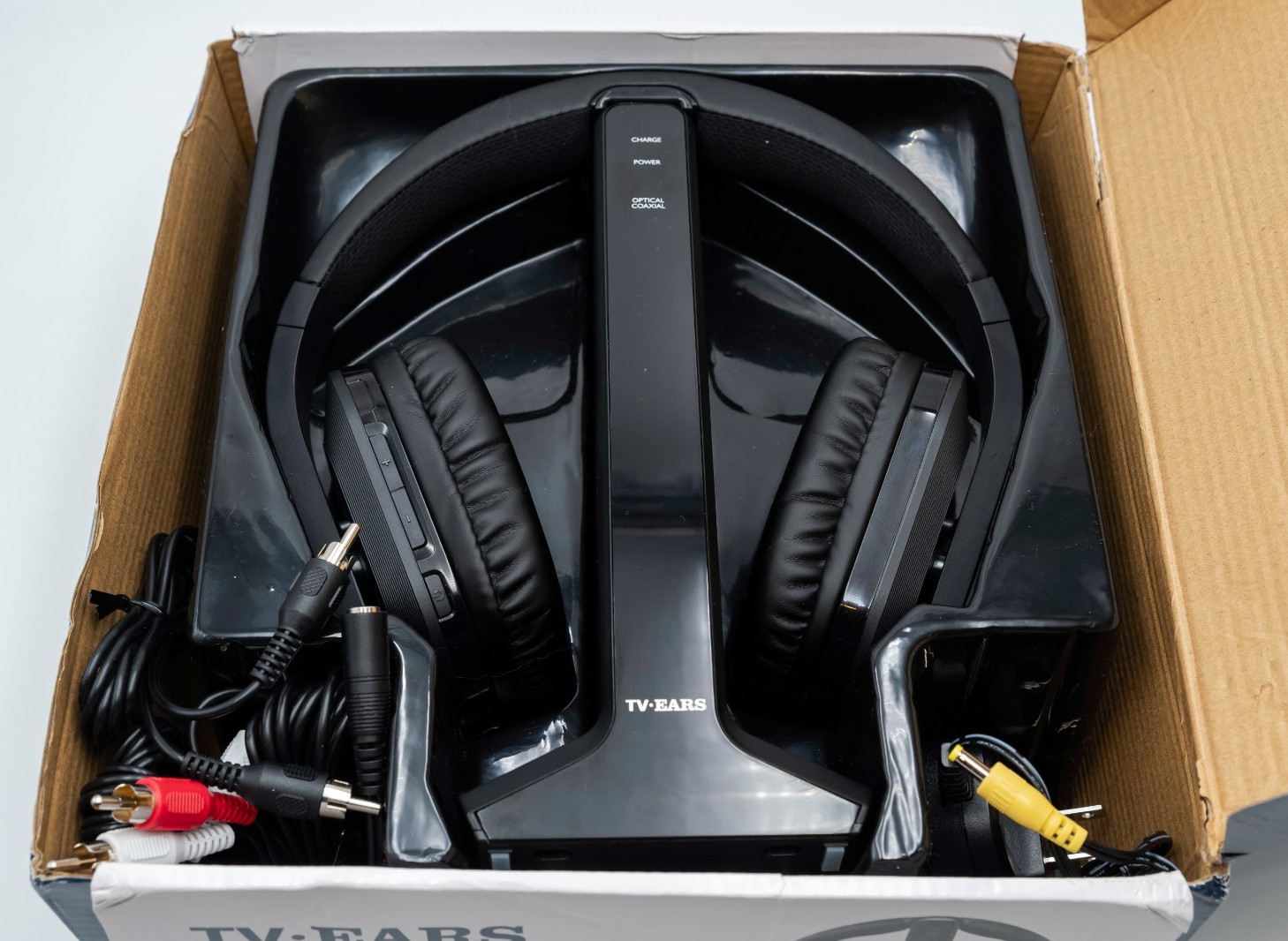 TV EARS Voice Clarifying Headphones 100 Ft Over Ear