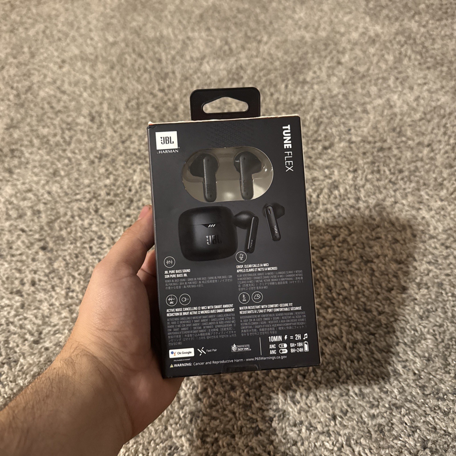 JBL TUNE Flex True Wireless Pure BASS/ZERO NC Earbuds FACTORY SEALED