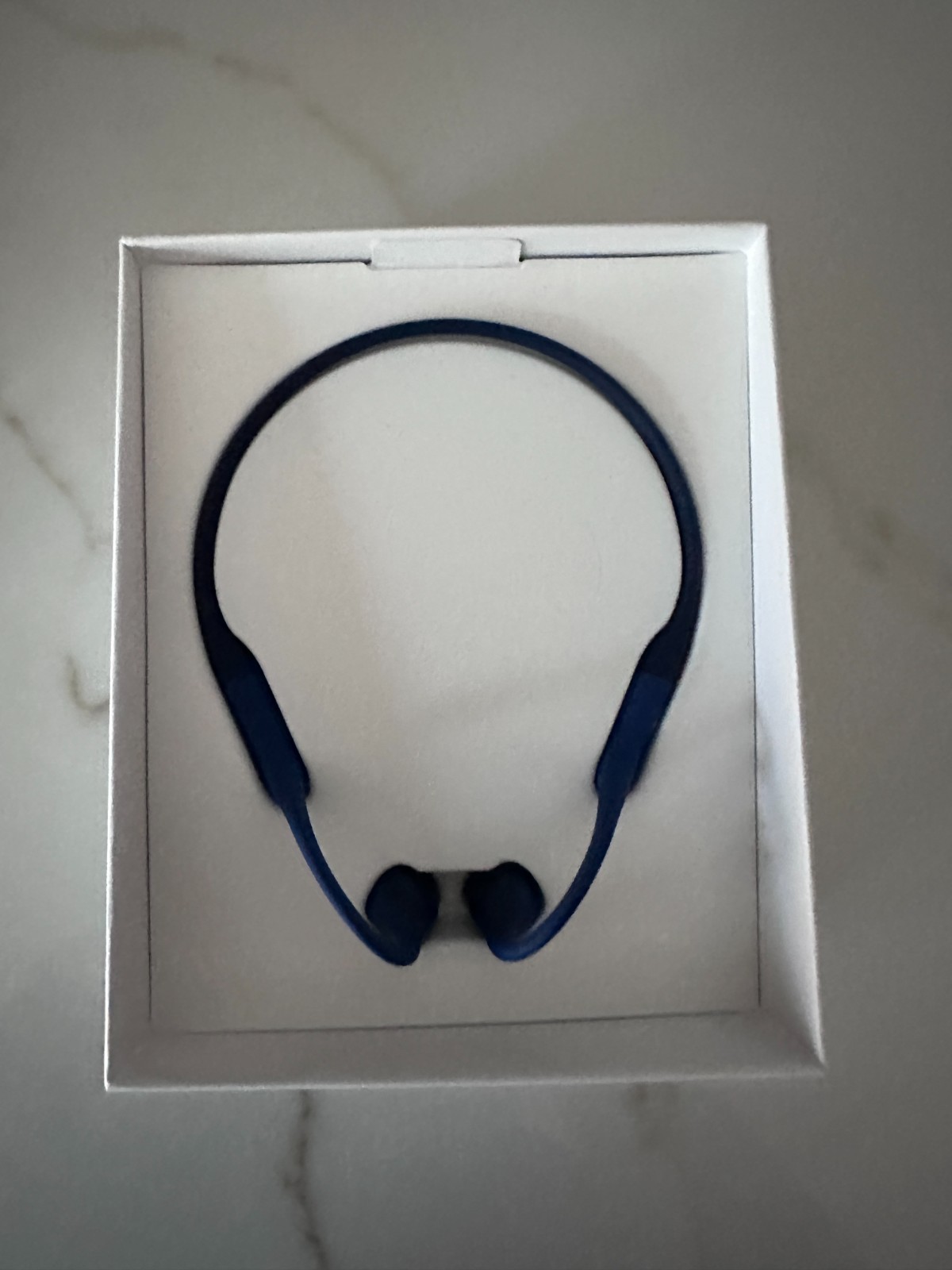 Shokz OpenRun SE Bone Conduction Sport Headphones Indigo Blue S803