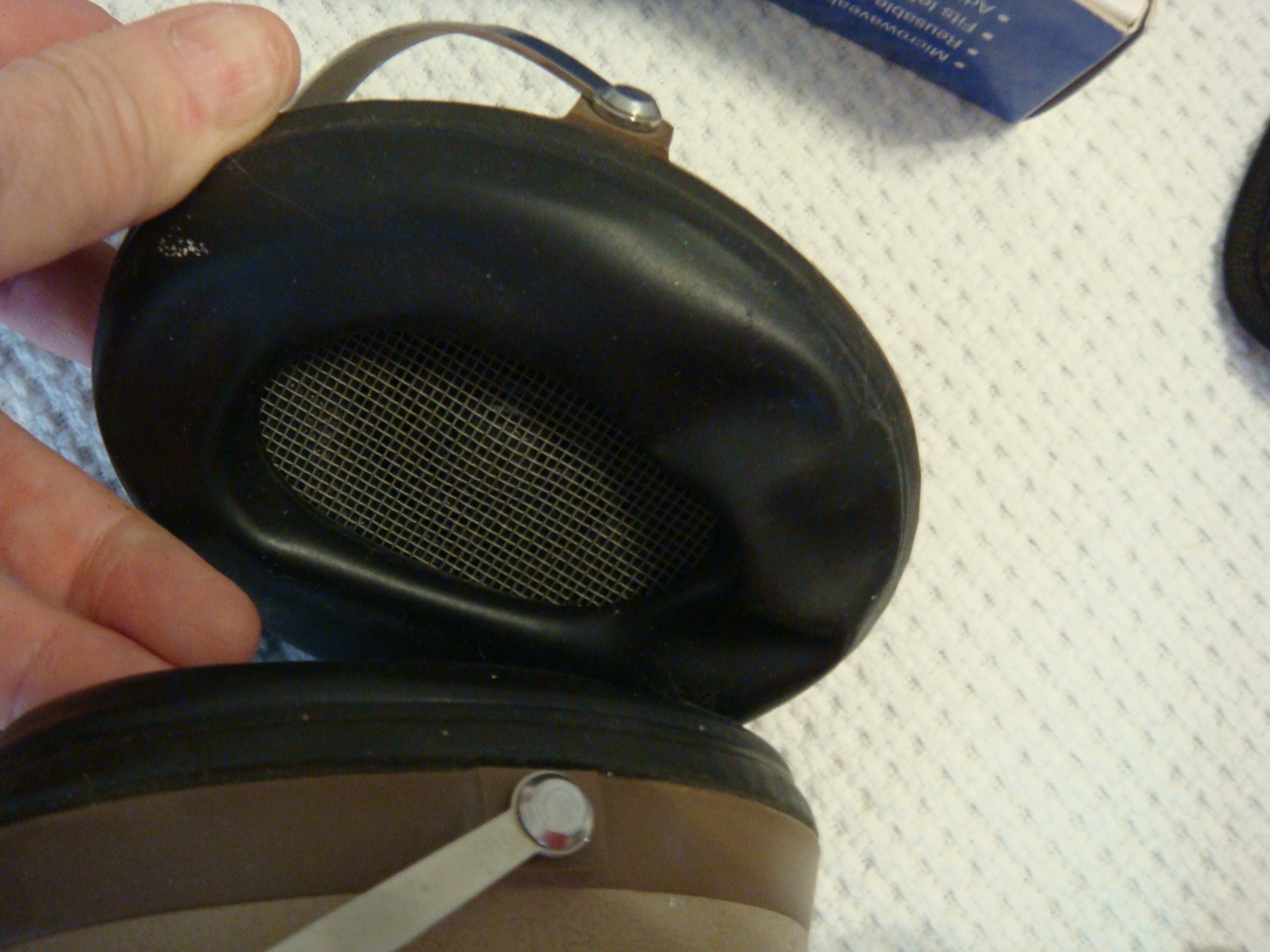 Realistic Custom Pro-1 Headphones Stereo Made in USA Vintage needs repair