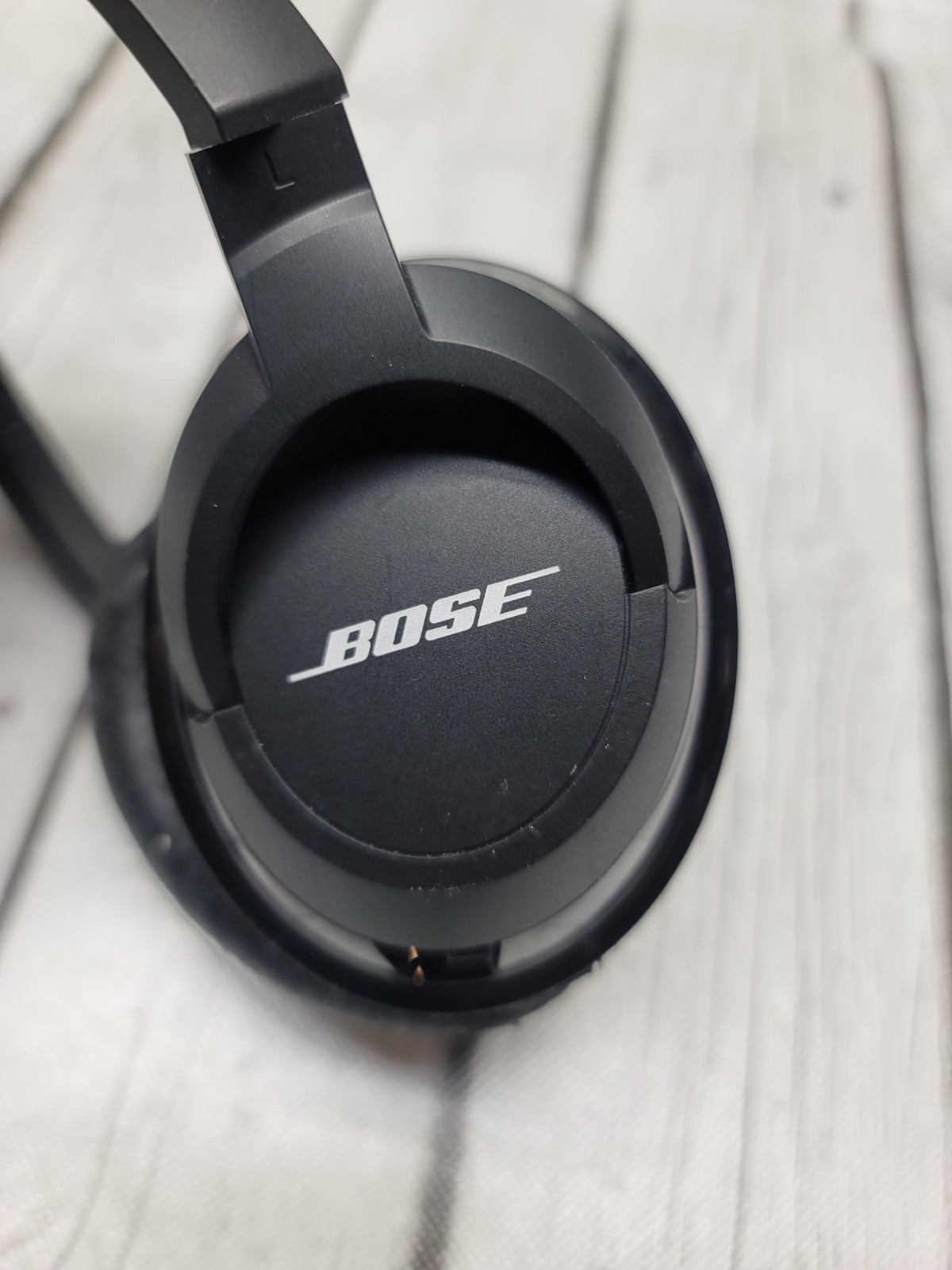 Bose AE2W Soundlink Black Headphones Works No Control Module