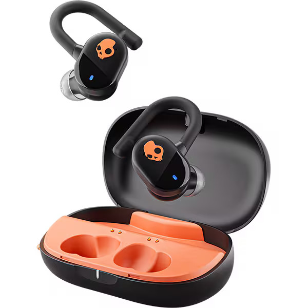 Skullcandy Push Play Active True Wireless Earbuds Black/Orange S2PPW-S749