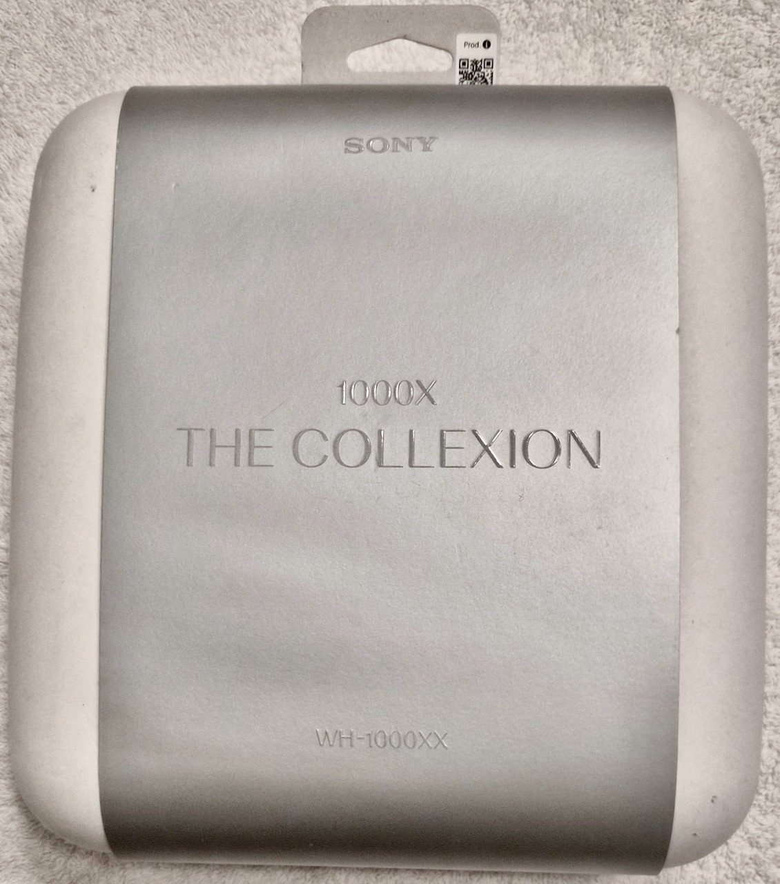 Sony – 1000X THE COLLEXION Wireless Noise Canceling Headphones – Platinum – MINT