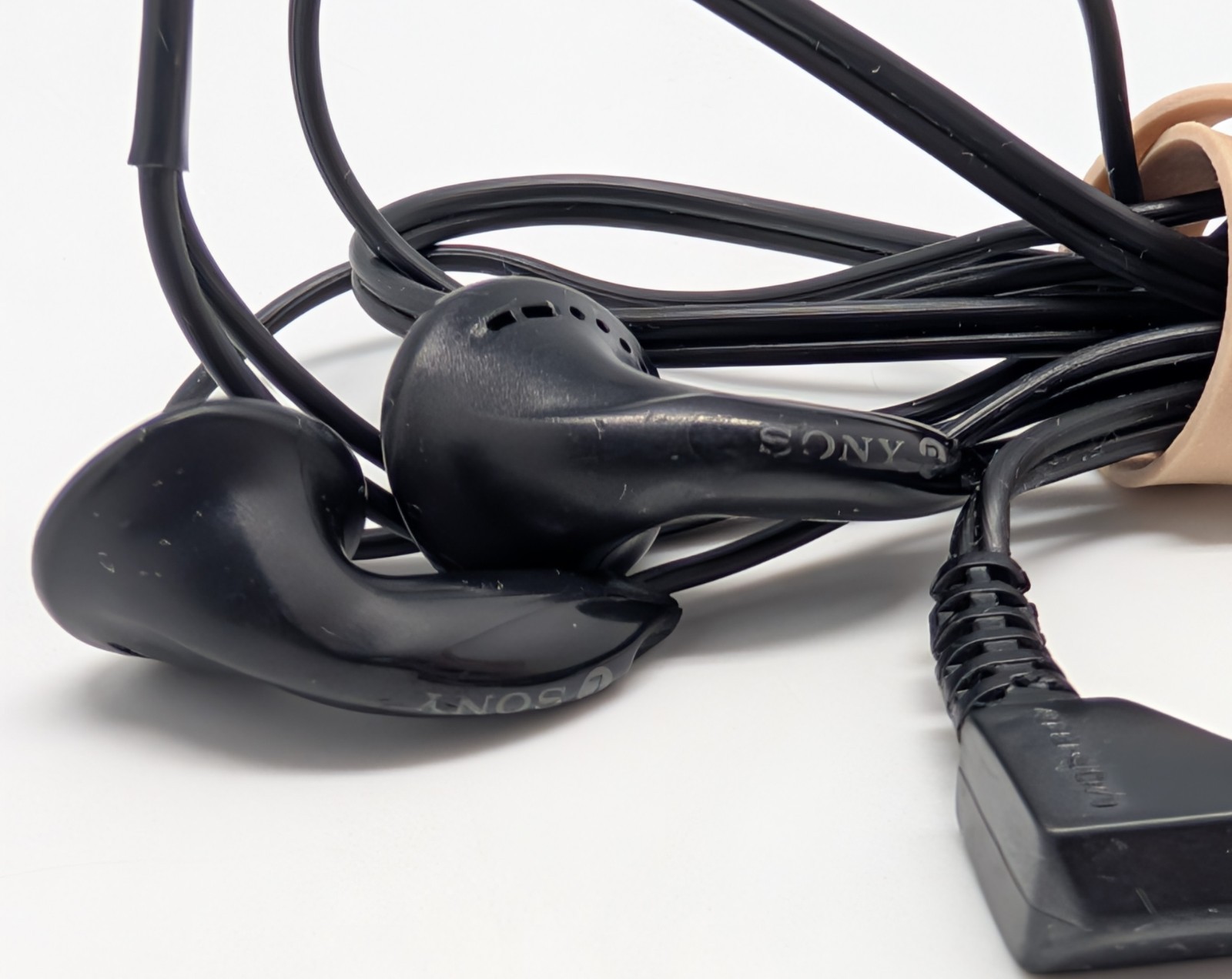 Sony MDR-E807 Earphones ONLY Fontopia Stereo Twin Turbo Mega Bass Walkman / Mp3