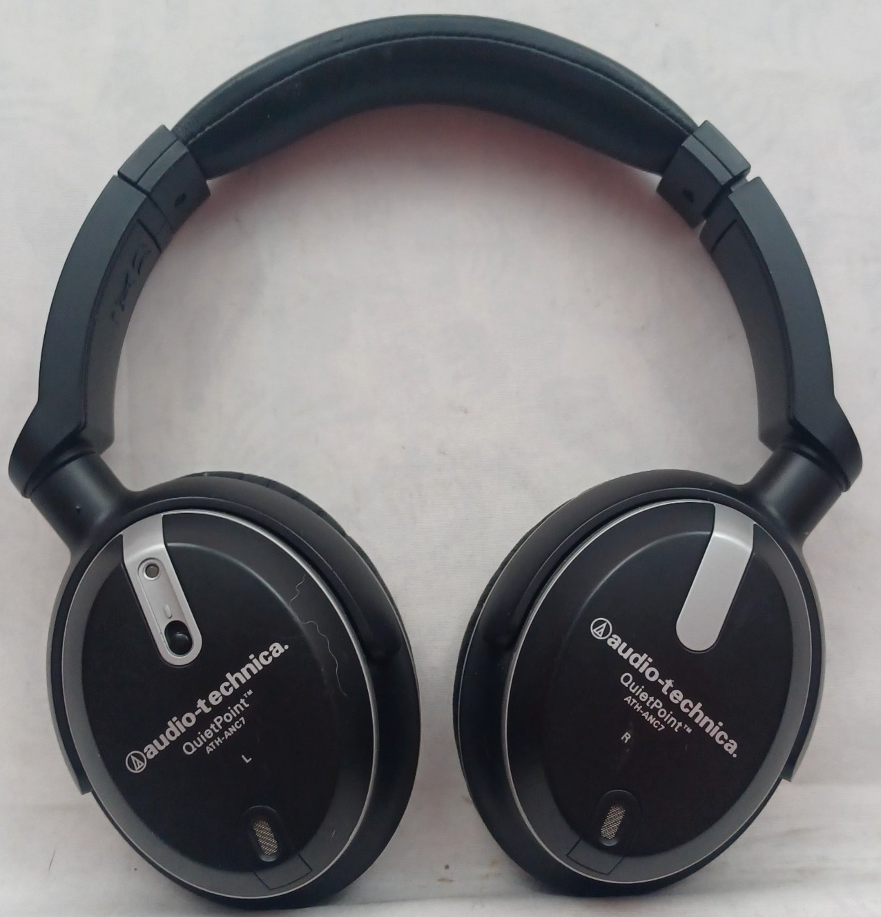 Audio-Technica ATH-ANC7 Headphones – Black Preowned Untested