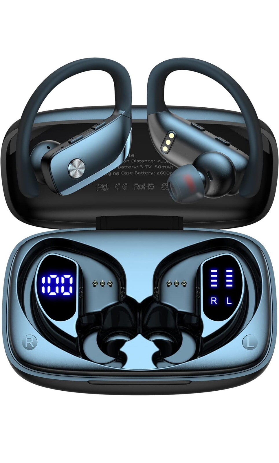 Wireless Over-Ear Earbuds Bluetooth Workout Headphones for Samsung Galaxy A30s