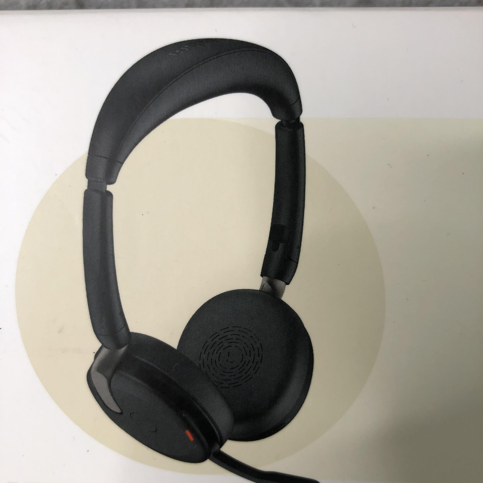 Jabra Evolve2 65 Flex On-Ear Headset Black Bluetooth USB-C ANC Wireless Mic