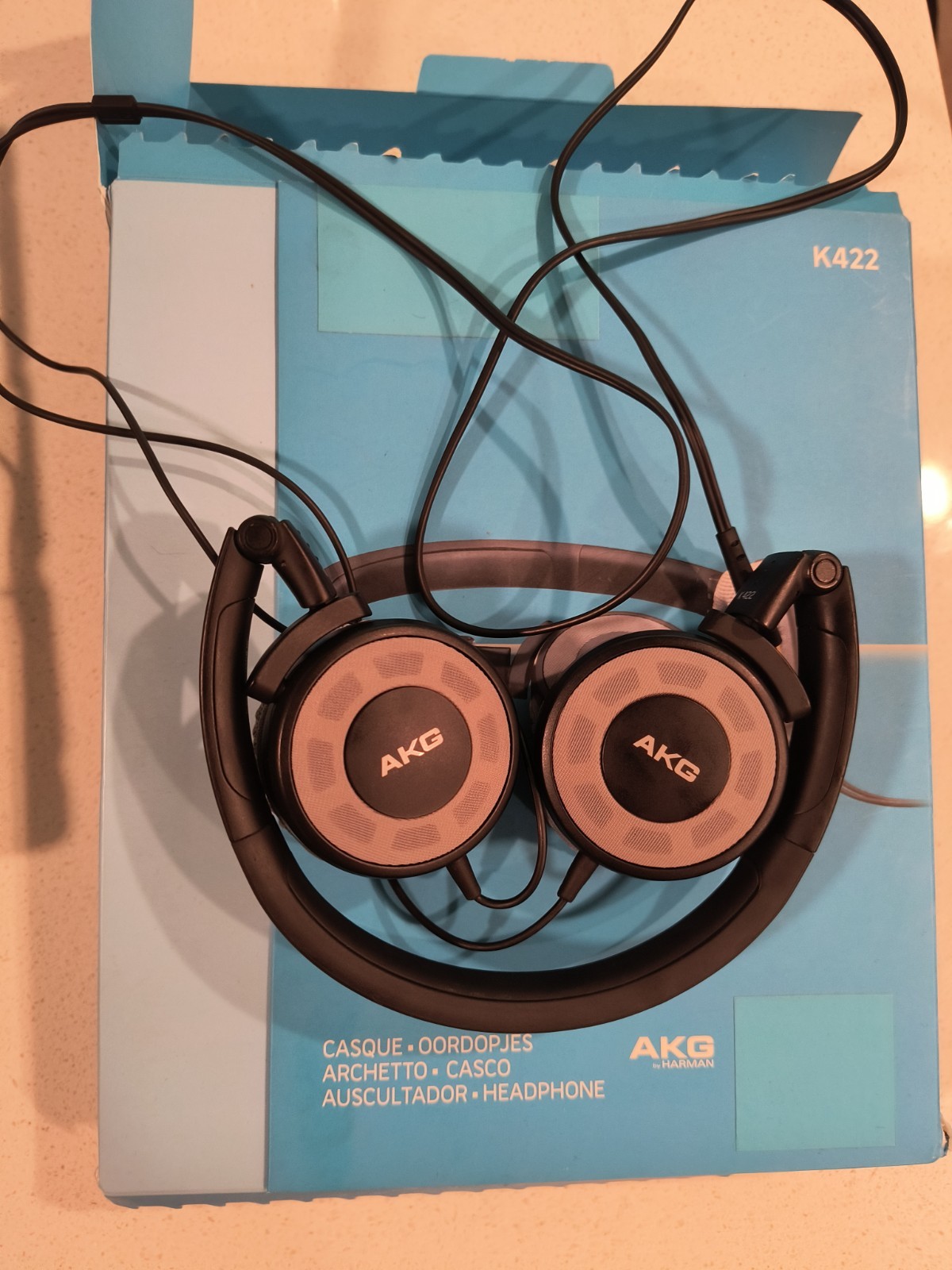 AKG K422 Reference Studio Headphones On Ear Wired Headphones