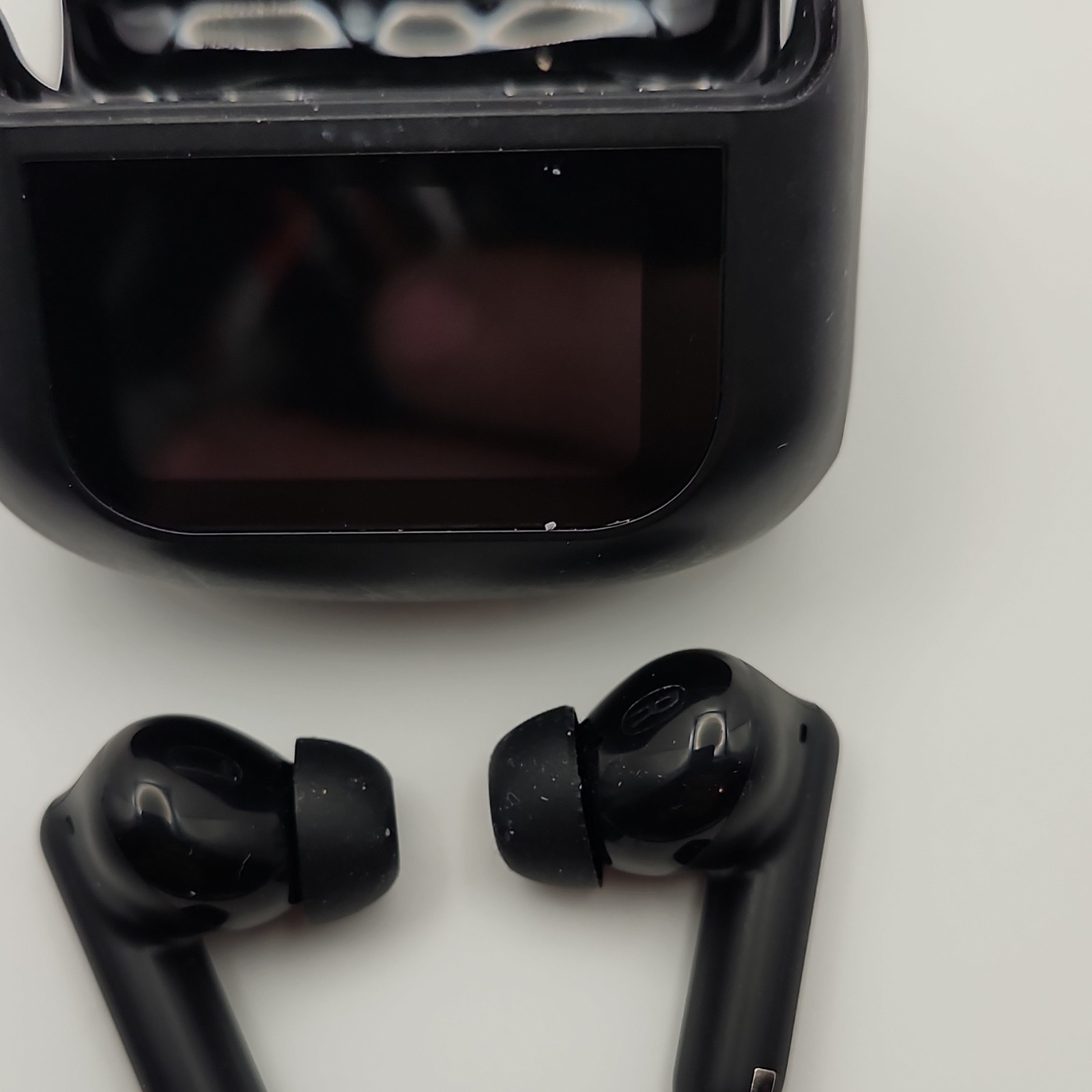 QXUFV U9 True Wireless Earbuds Bluetooth Noise Cancelling In-Ear Black