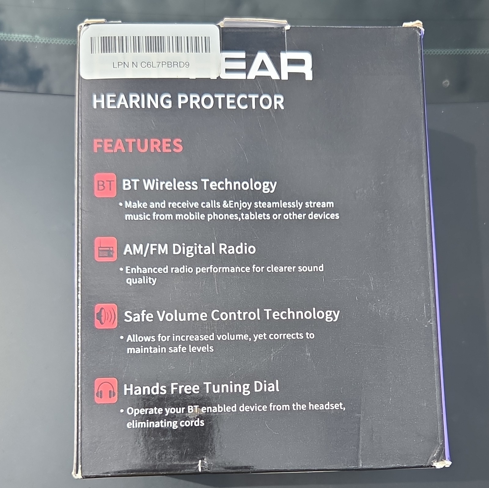 PROHEAR 033 Upgraded Bluetooth Hearing Protection Headphones