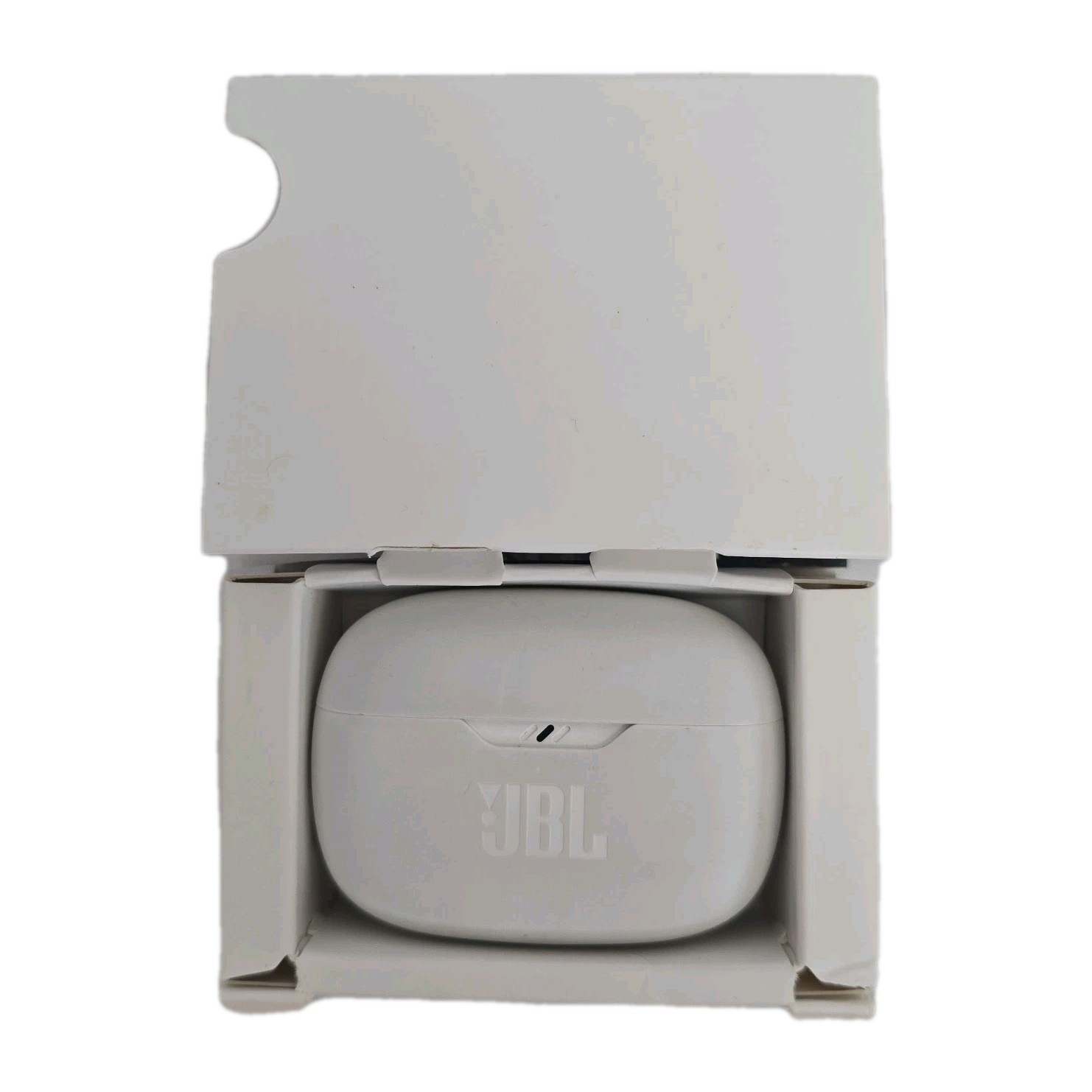 JBL Vibe Beam True Wireless In-Ear Headphones – White (JBLVBEAMWHTAM)