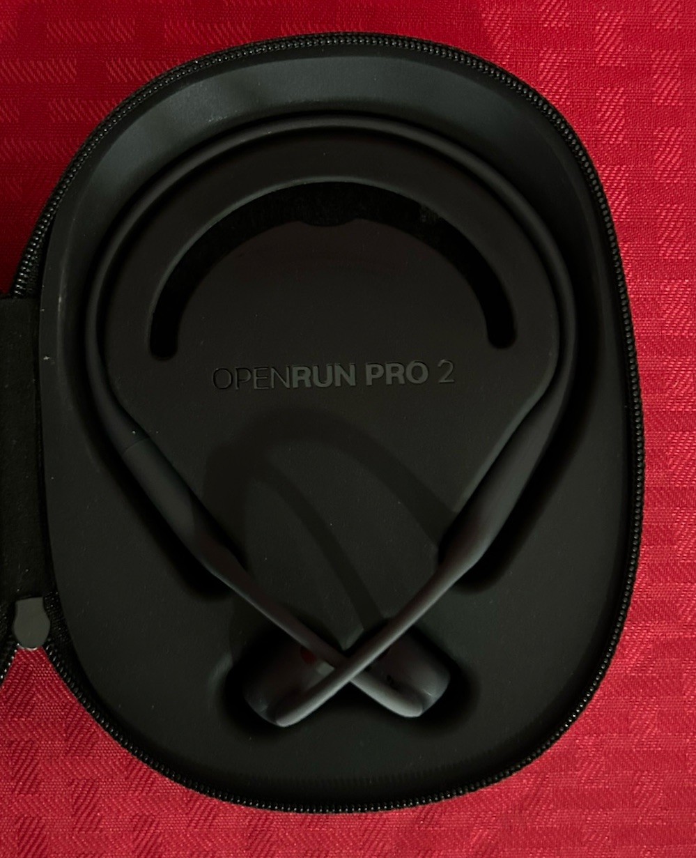Shokz OpenRun Pro 2 Mini Bone Conduction Bluetooth Wireless Headphones – Black