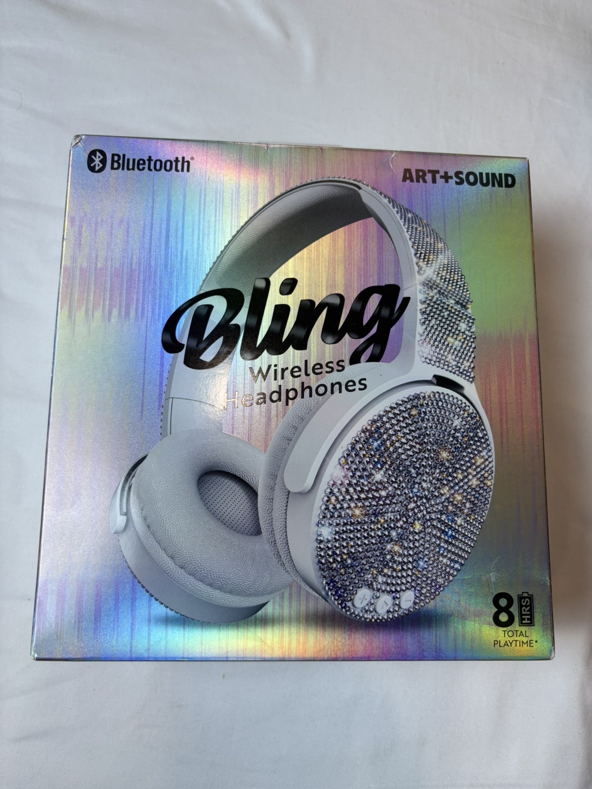 Bling Wireless Bluetooth Headphones NEW Art Sound