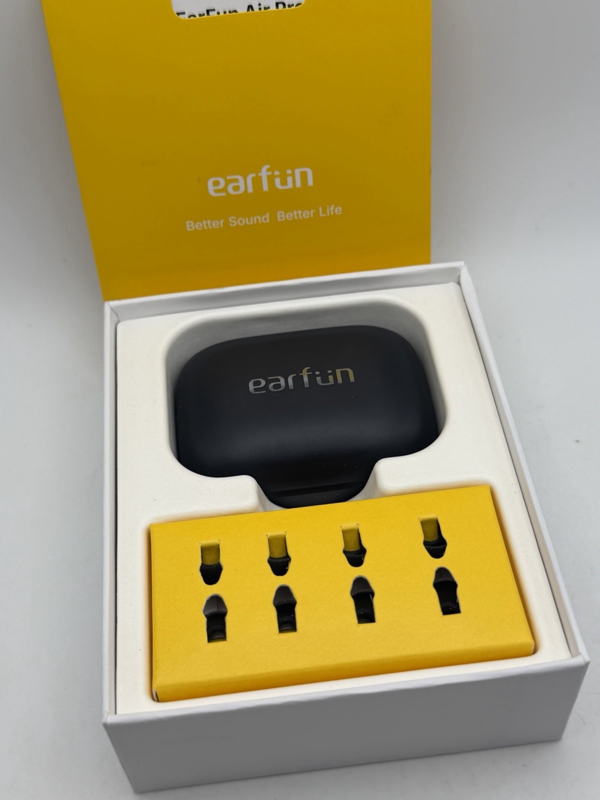 EarFun Air Pro 4 Ultra Active Noise Cancelling Wireless Earbuds (TW600) – Black