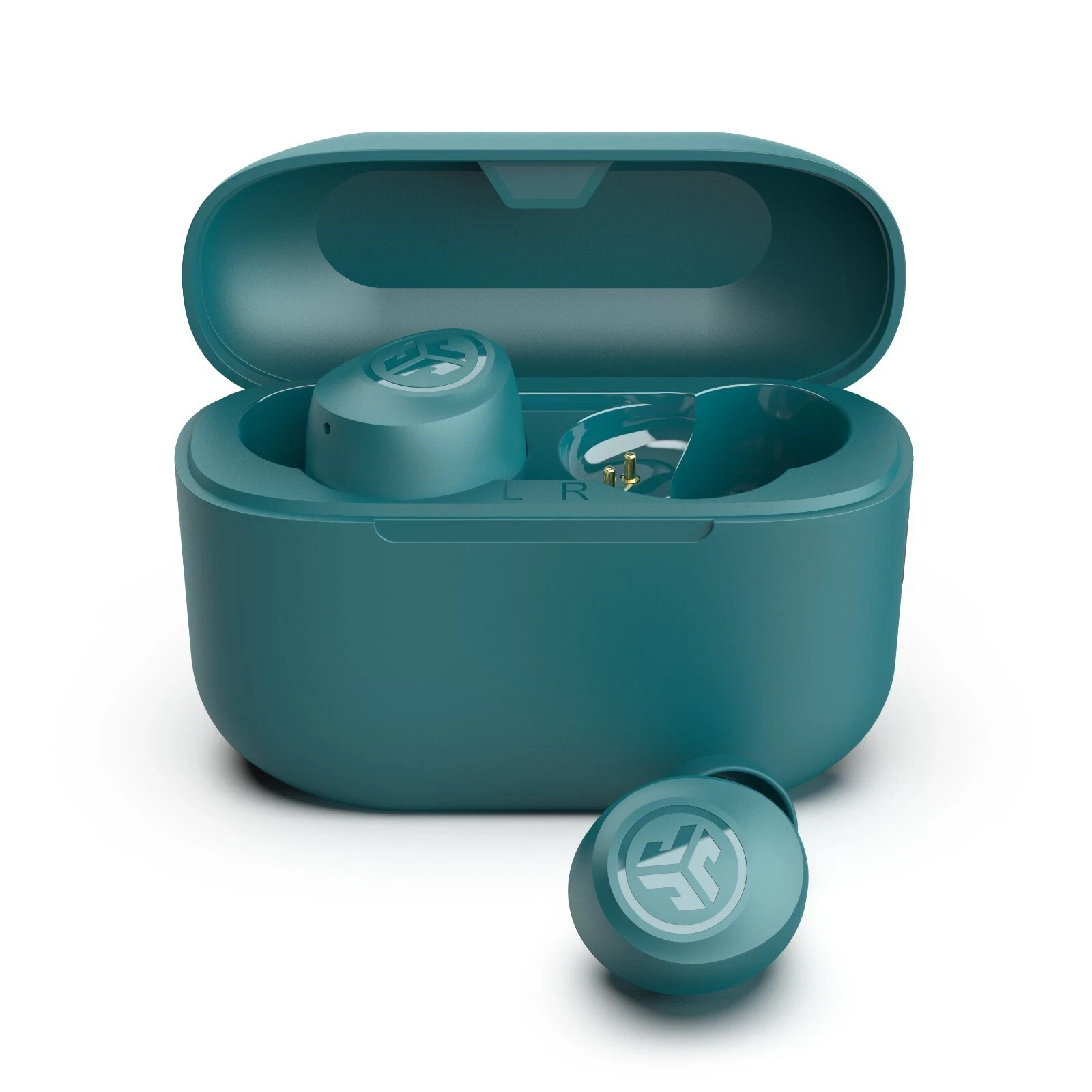 JLab Go POP+ True Wireless Bluetooth Earbuds, iOS, Android, Headphones