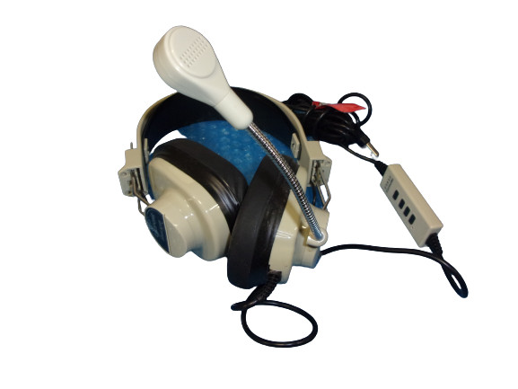 Califone 3066-USB Headphones with Microphone, USB 2.0 Controller
