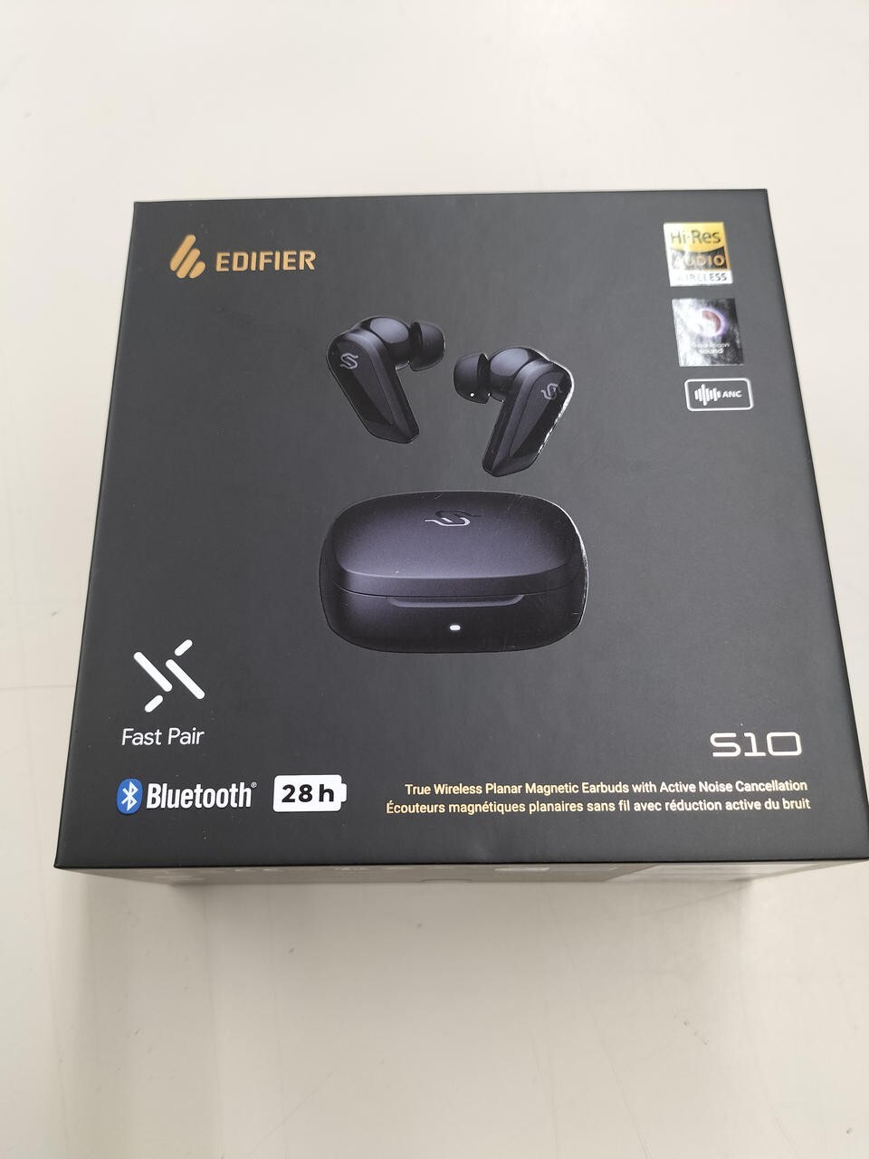 Edifier Stax Spirit S10 Bluetooth Earphones Wireless In-Ear Headphones Used JPN