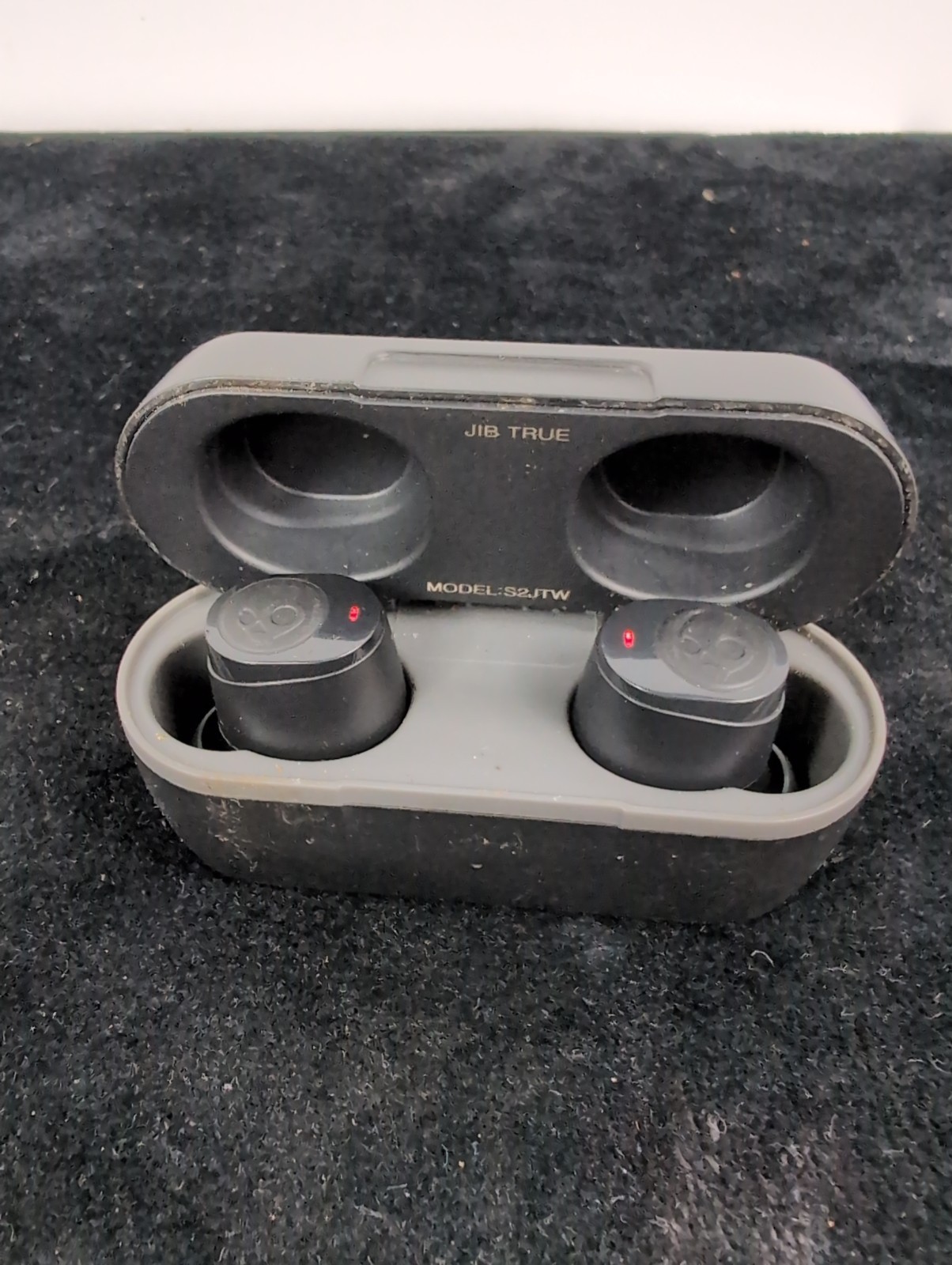 Skullcandy Jib True Wireless Earbuds Black Bluetooth In-Ear S2JTW Case