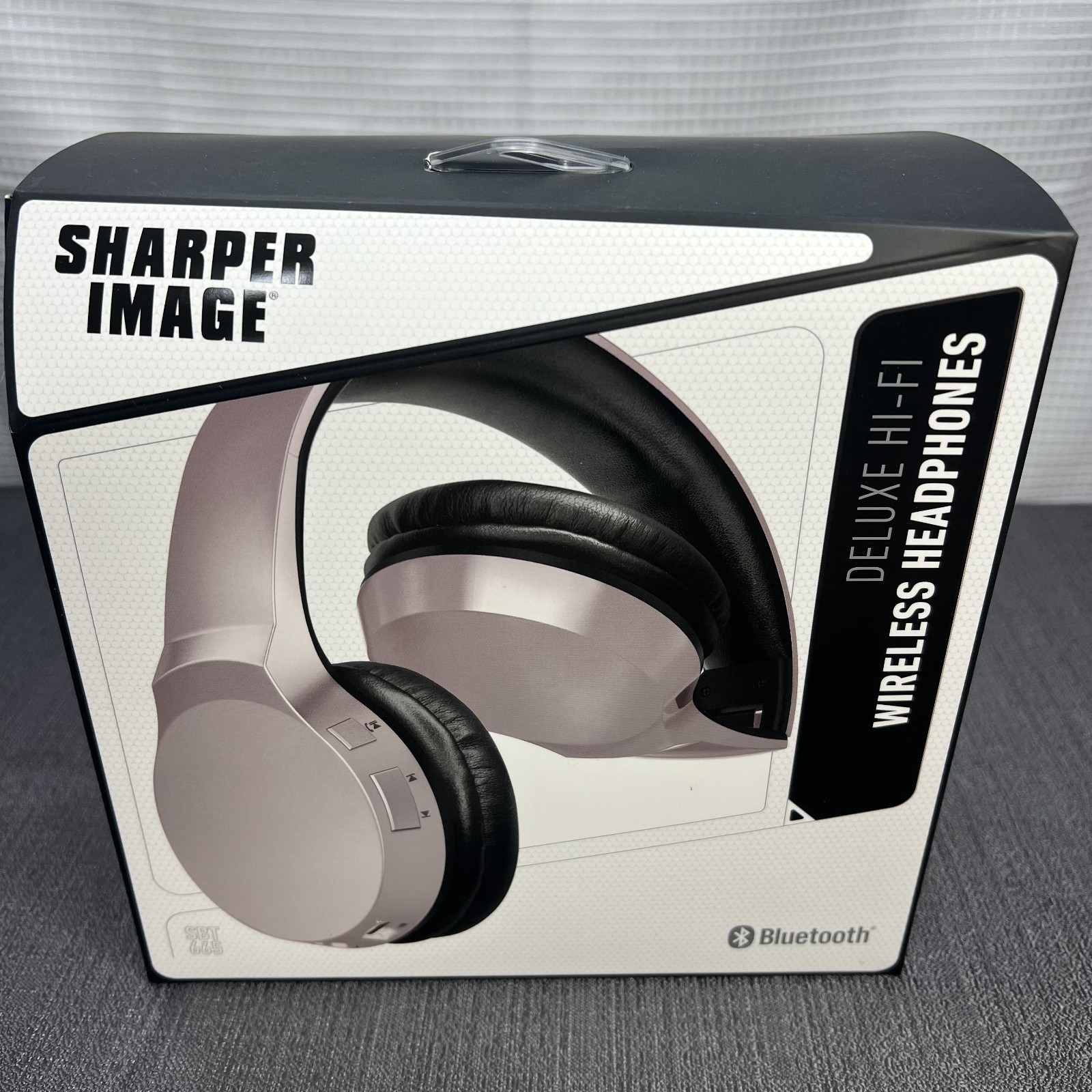 New Sharper Image SBT665 Deluxe Hi-Fi Wireless Bluetooth Headphones 2018