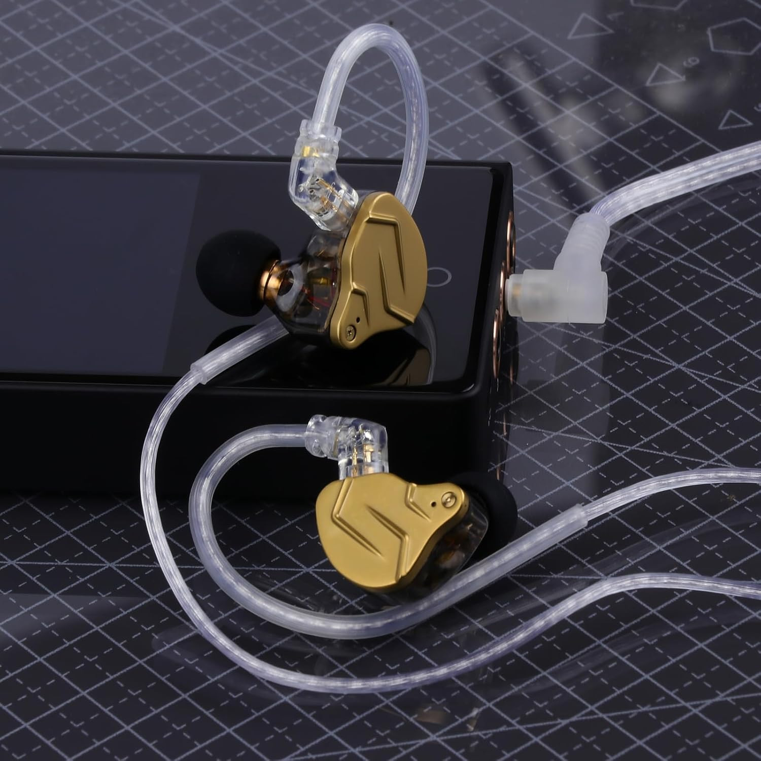 Linsoul KZ ZSN PRO X Dual Driver 1BA+1DD Hybrid Metal Earphones Hifi In-Ear Moni
