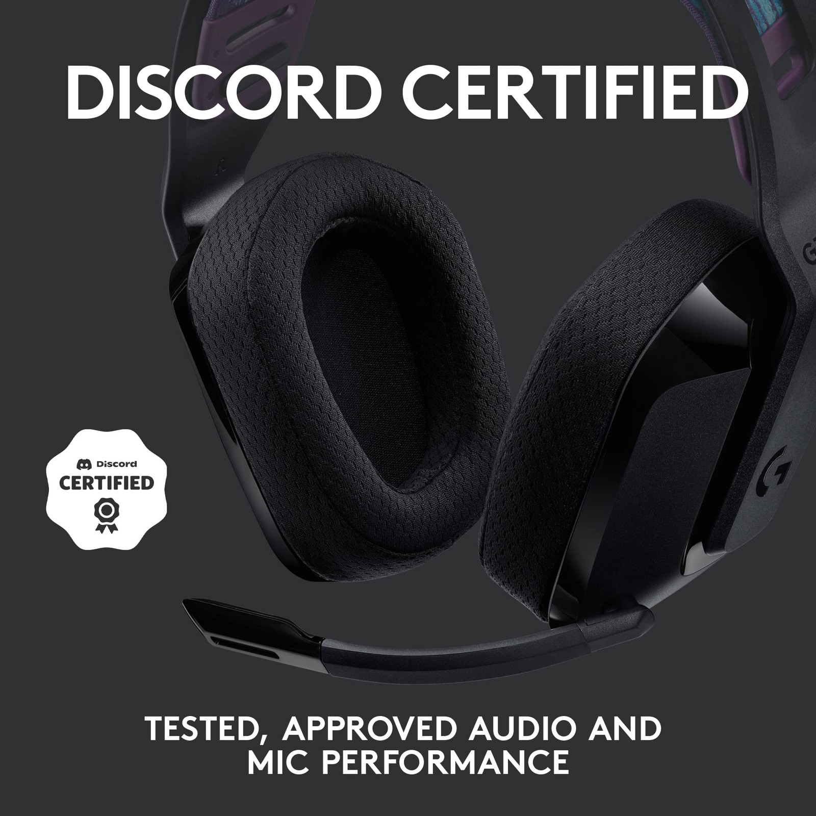 Logitech – G535 LIGHTSPEED Wireless Gaming Headset for PC, PS5, PS4 – Black