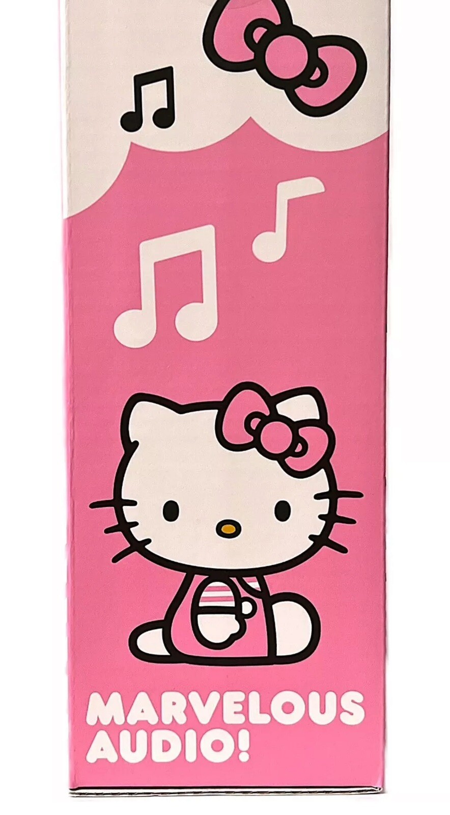 Hello Kitty Wireless Light Up Headphones Bluetooth Pink & White Sanrio NEW NIB