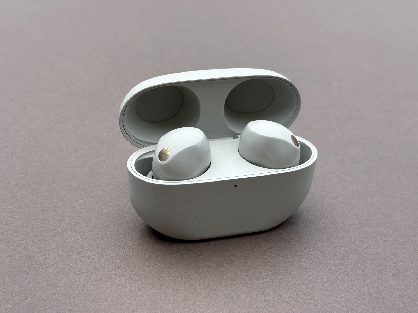 Sony WF-1000XM5 Bluetooth Wireless Noise Canceling Earphones – Silver #OB