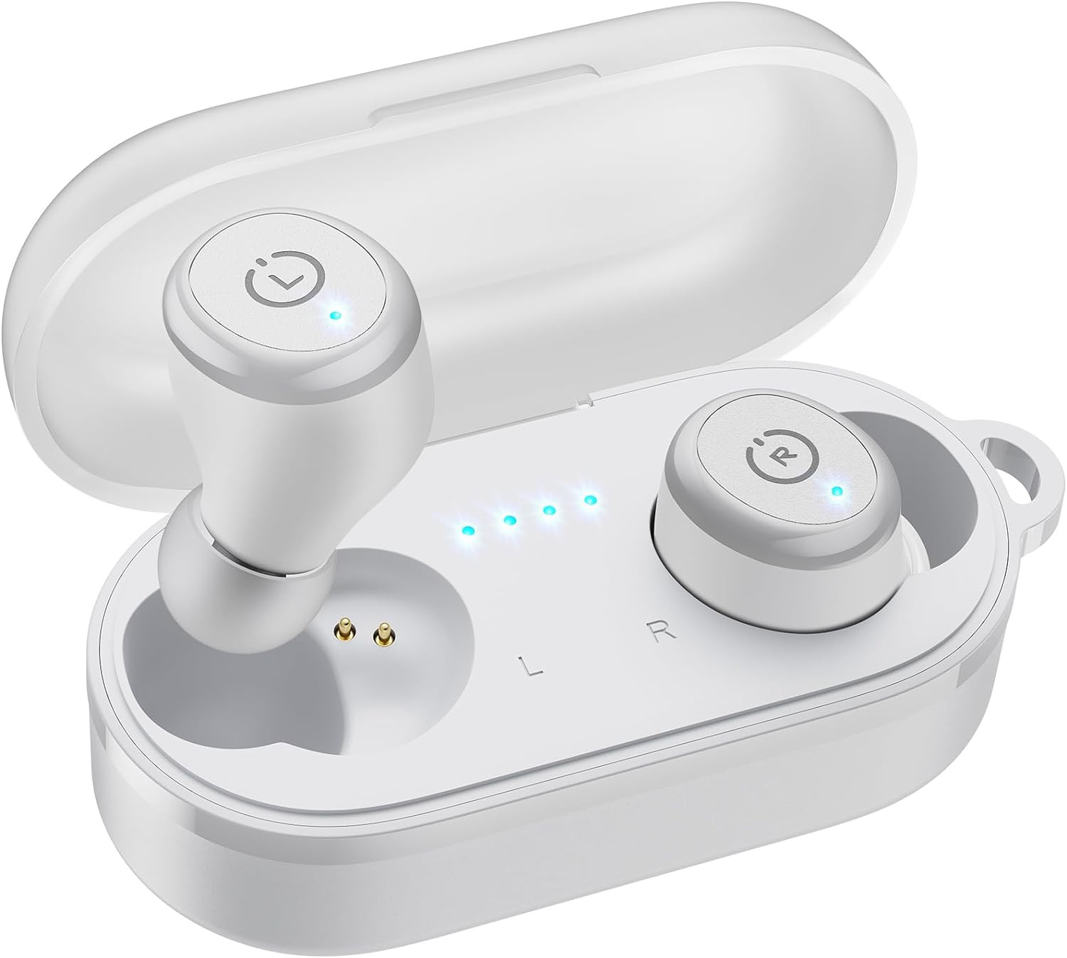 T10 Wireless Earbuds Bluetooth 5.3 Headphones, App Customize EQ, Ergonomic Desig