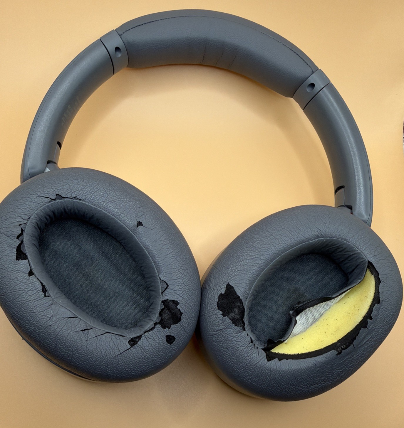 Sony WH-XB910N EXTRA BASS Noise Cancelling Bluetooth Headphones – Gray