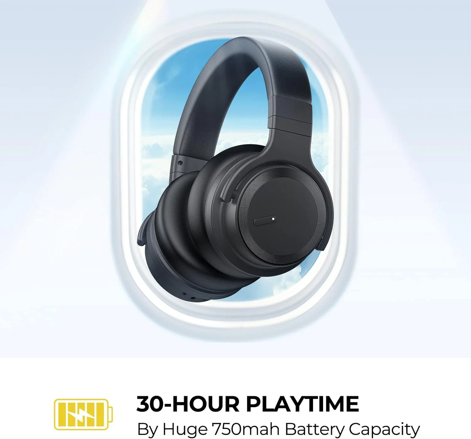 Bluetooth Headphones Active Noise Cancelling Headphones Wireless Headphones over