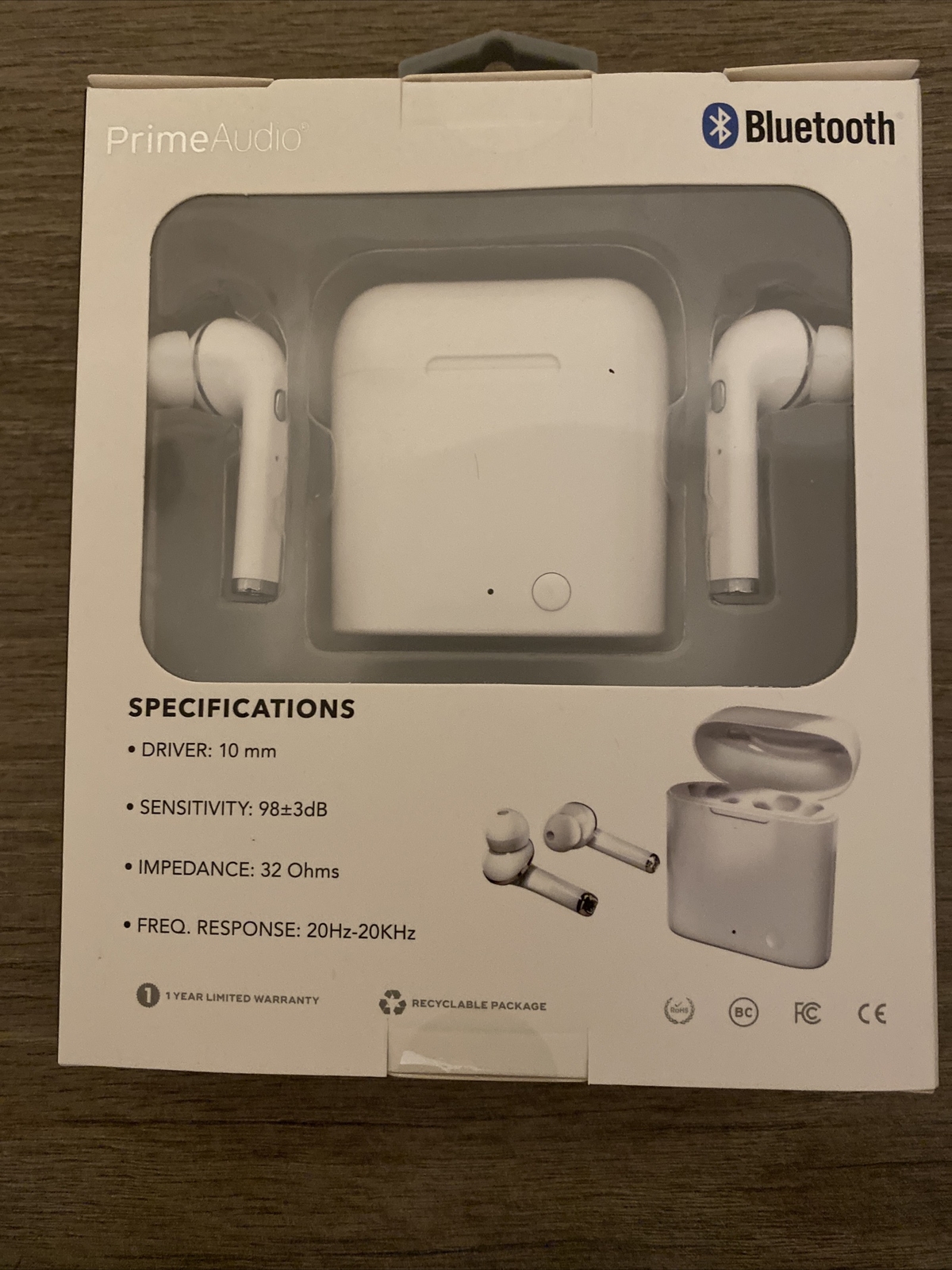 🎧 VAPOR True Wireless Earbuds + Case Works With Siri & Google Assistant A1