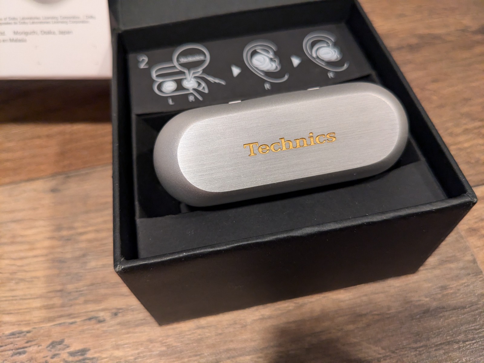 Technics EAH-AZ100 True Wireless Bluetooth Earbuds/ANC/3-Multipoint/10hr🔋Silver