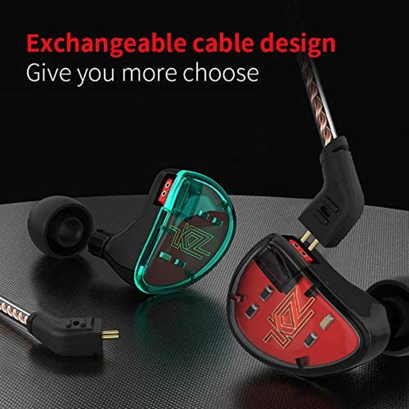 KZ AS10 Pure 5 Balanced Armature 5BA Earphone, Musician in Ear Monitor Headphone