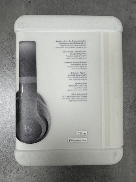 BEATS Dr. Dre Studio Pro A2924 Over Ear Wireless Headphones Black