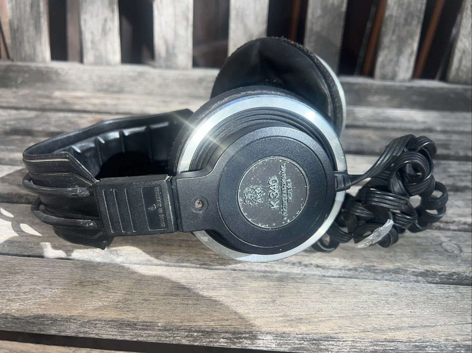 AKG K-340 Rare High-End Headphones (Vintage Flagship)