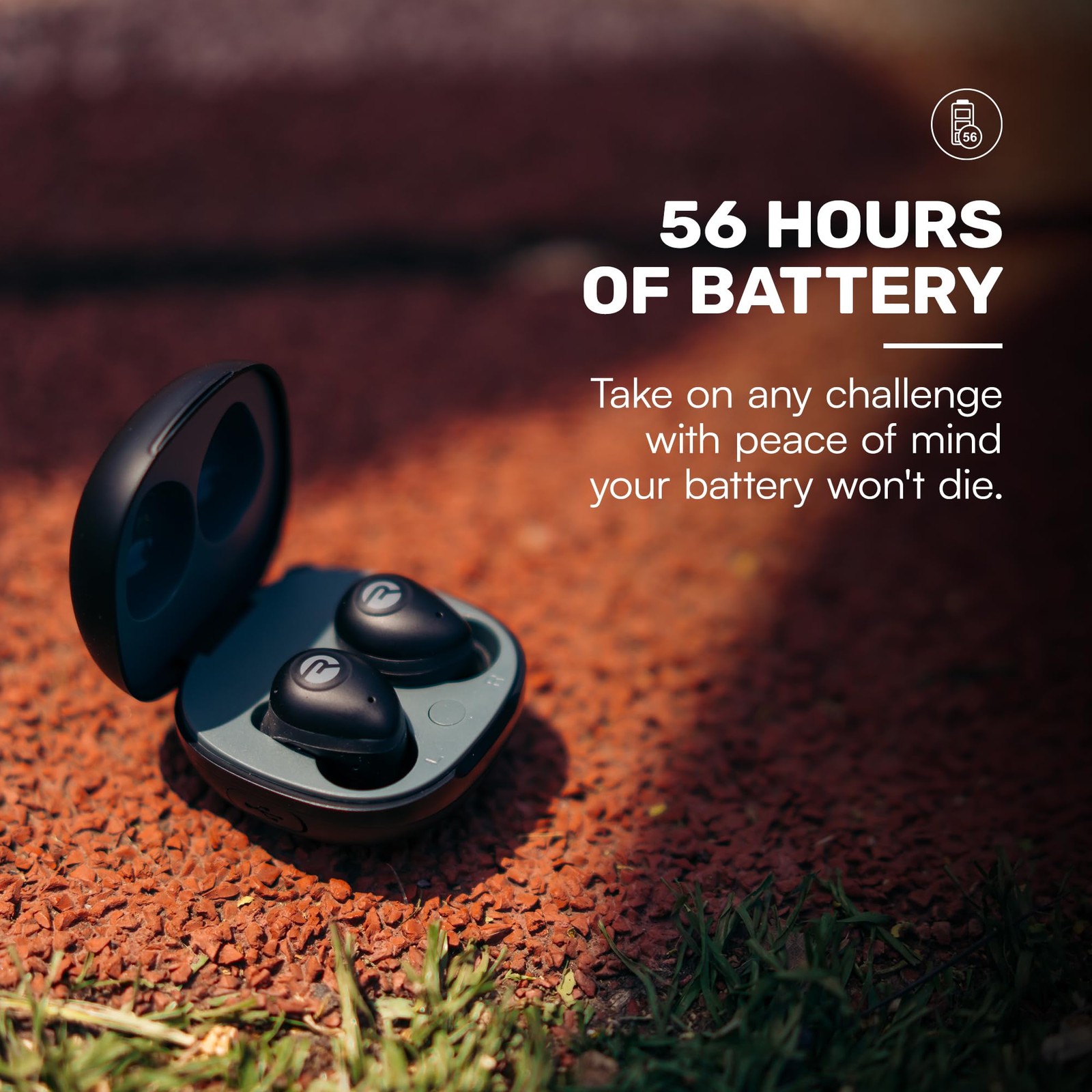 Raycon Fitness Bluetooth Wireless Active Noise Canceling Earphones Running