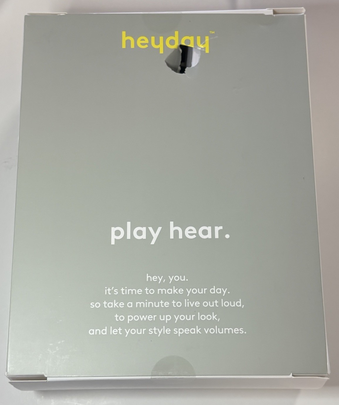Heyday Wired On-Ear Headphones – Multiple Colors – Tangle-Free Cable – NEW