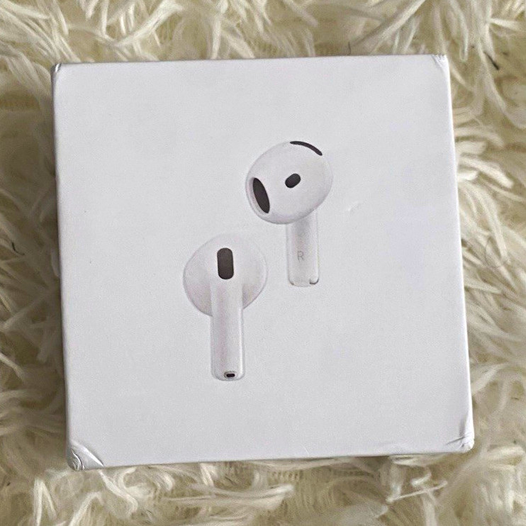 Apple AirPods 4 ANC Bluetooth Wireless In-Ear Earbuds White