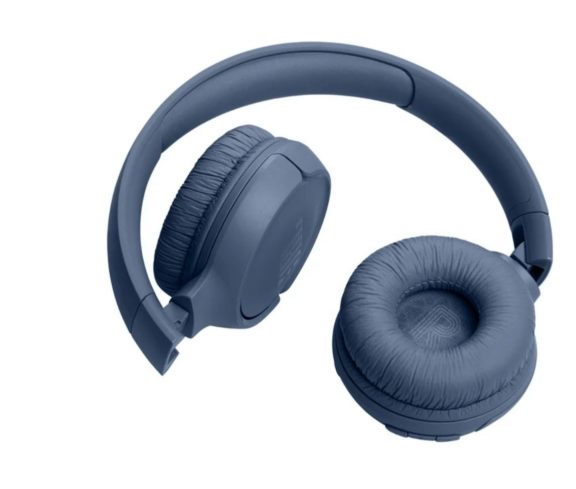 JBL Tune 520BT Wireless Bluetooth On-Ear Headphones Built-In Microphone-blue