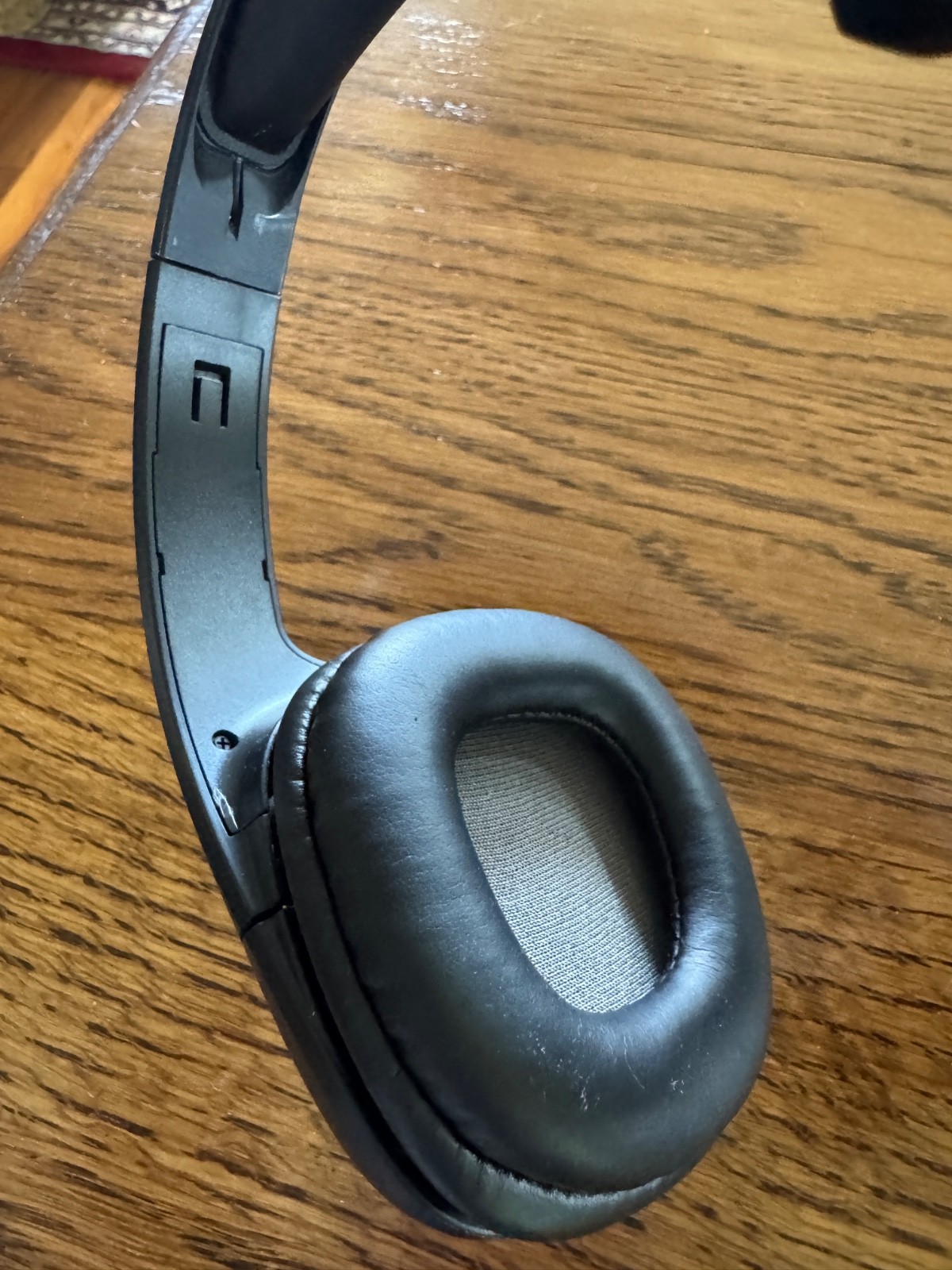Plantronics Audio [A355 Headset Headphones with Microphone Mic Black -SHIPS FREE