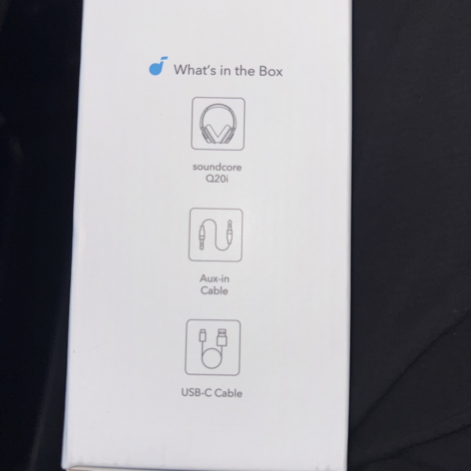 Soundcore Q20i Wireless Noise Cancelling Over-Ear Headphones – White