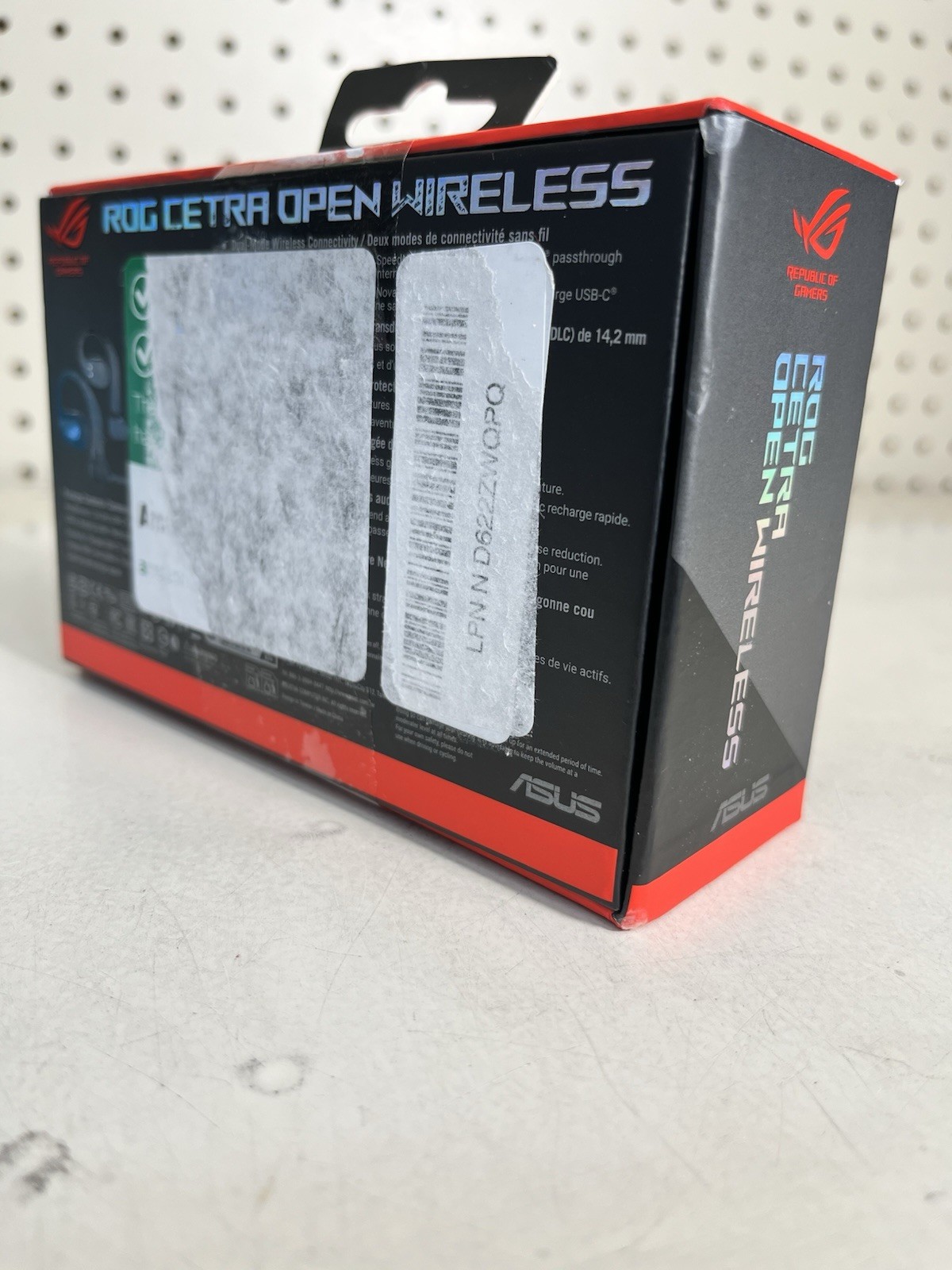 ASUS ROG Cetra Open Wireless Open Ear Earbuds – Dual-Mode (BT/2.4GHz