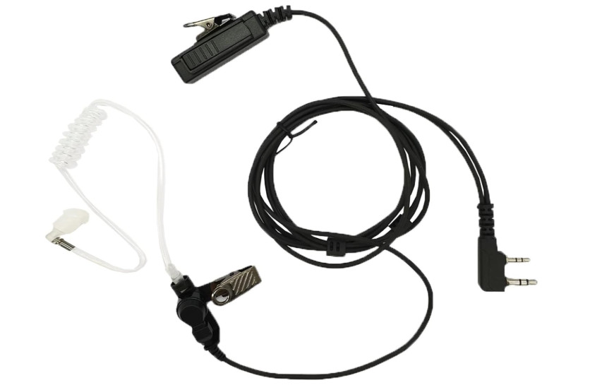 K370-Ratoak Earpiece Headset Two Pin Jack 3.5 to 2.5 mm for Kenwood ..more