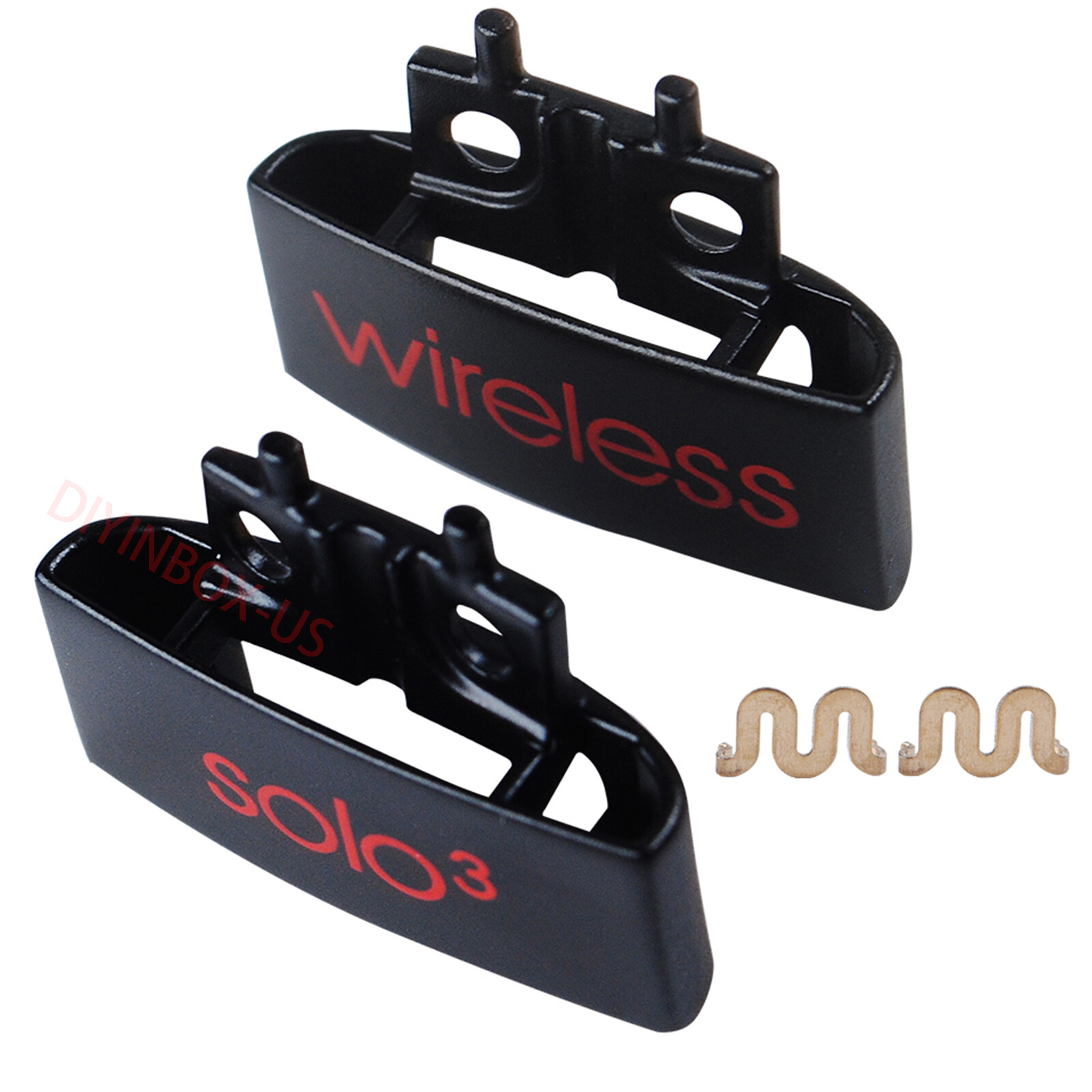 Genuine Replacement Metal Hinge Cover for Beats Solo3/Solo2 Wireless+Clip-1 Pair