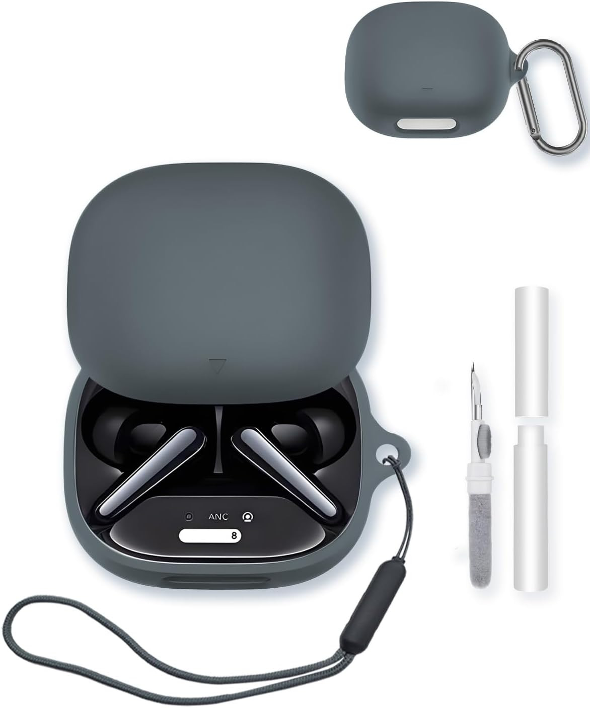 Case for Soundcore Liberty 4 Pro by Anker Noise Cancelling Wireless