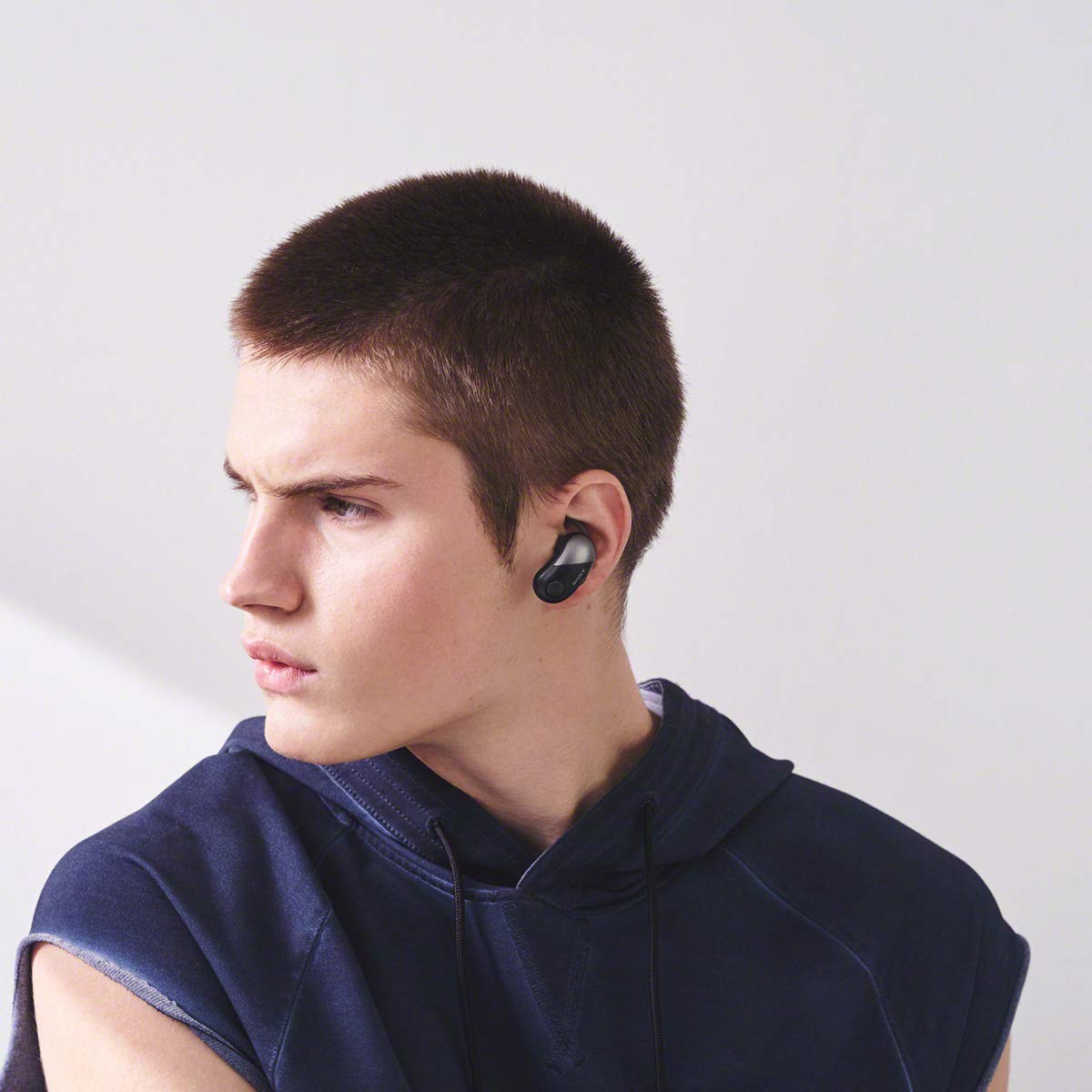 Sony WF-SP700N/B Wireless Noise Cancelling Sports Earbuds Extra Bass Bluetooth