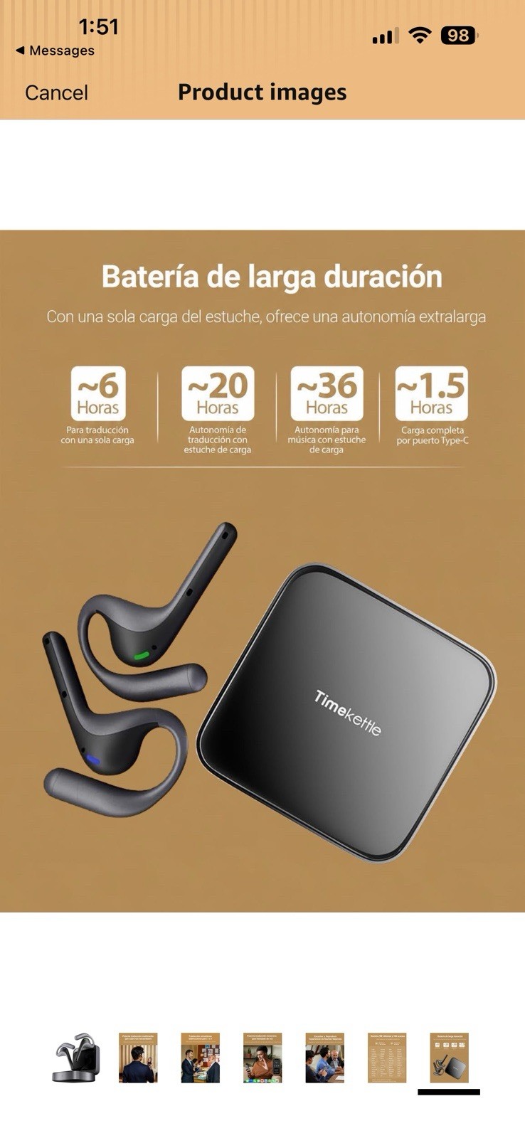 Timekettle W4 Pro AI Interpreter Earbuds Real-Time Bidirectional 50+ Languages