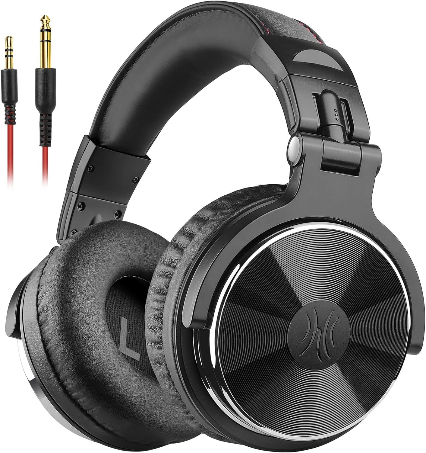 Professional Wired Headphones for Mixing – 50mm Drivers & Lightweight Design