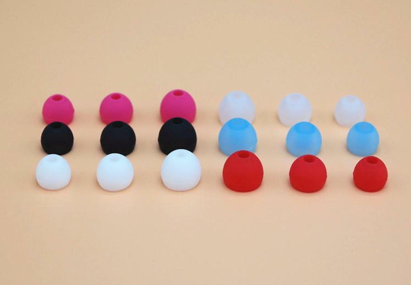 REPLACEMENT SILICONE EAR BUDS for Bluetooth Wireless Headset earphones headphone